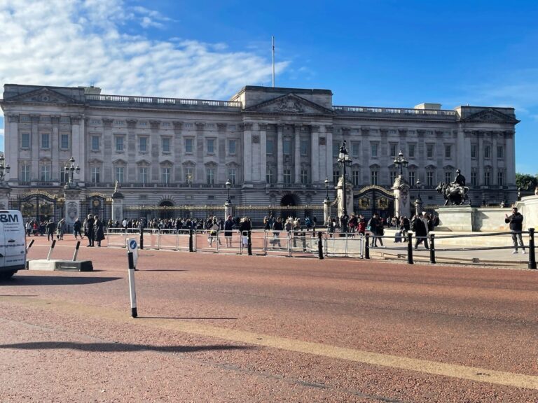 Buckingham Palace in London