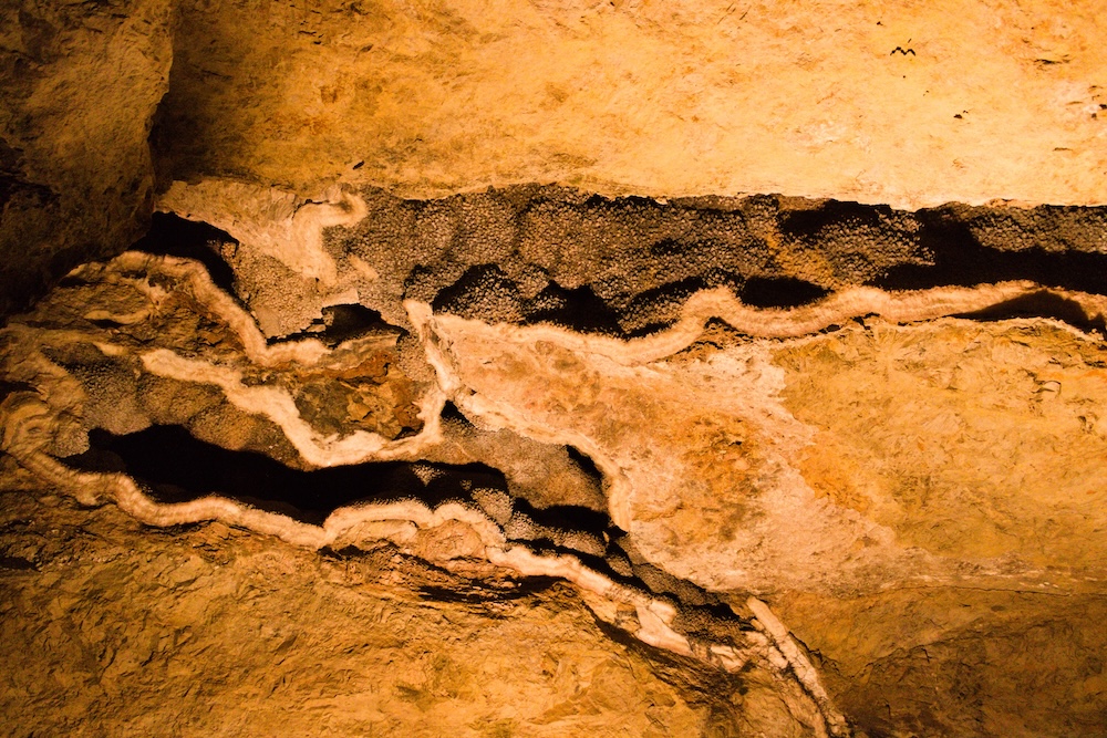 Rock formations at Jewel Cave