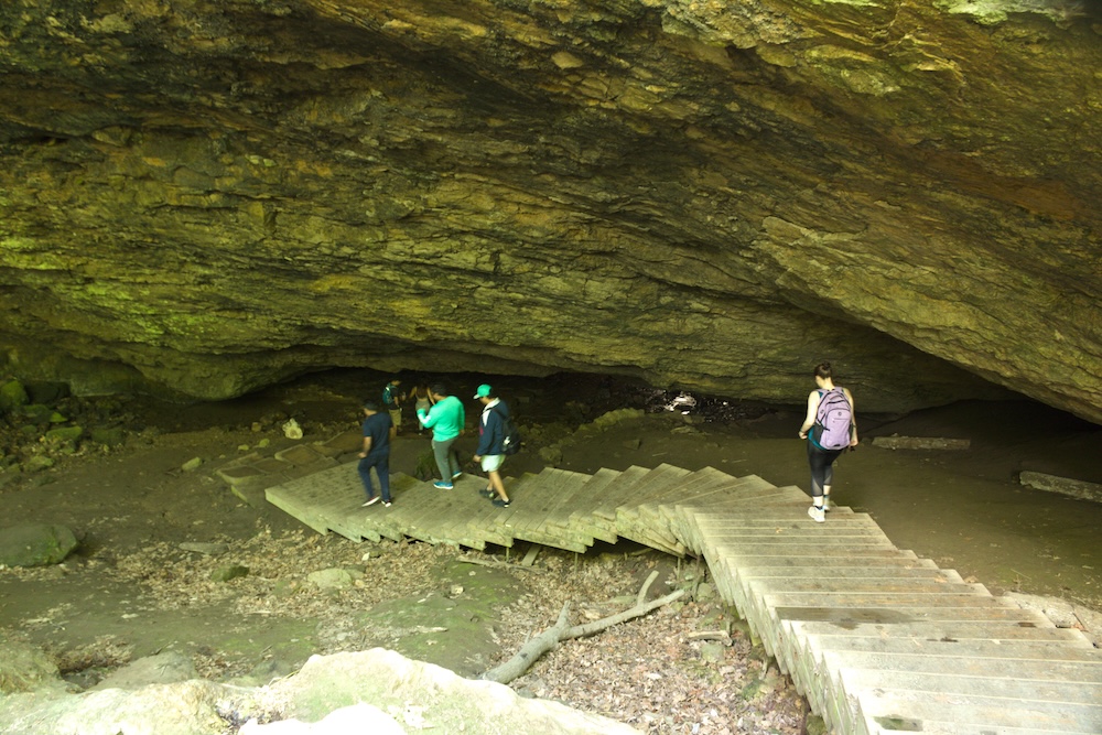 Entrance to the Dance Hall Cave