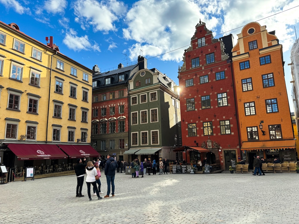 A square in Stockholm's Old Town