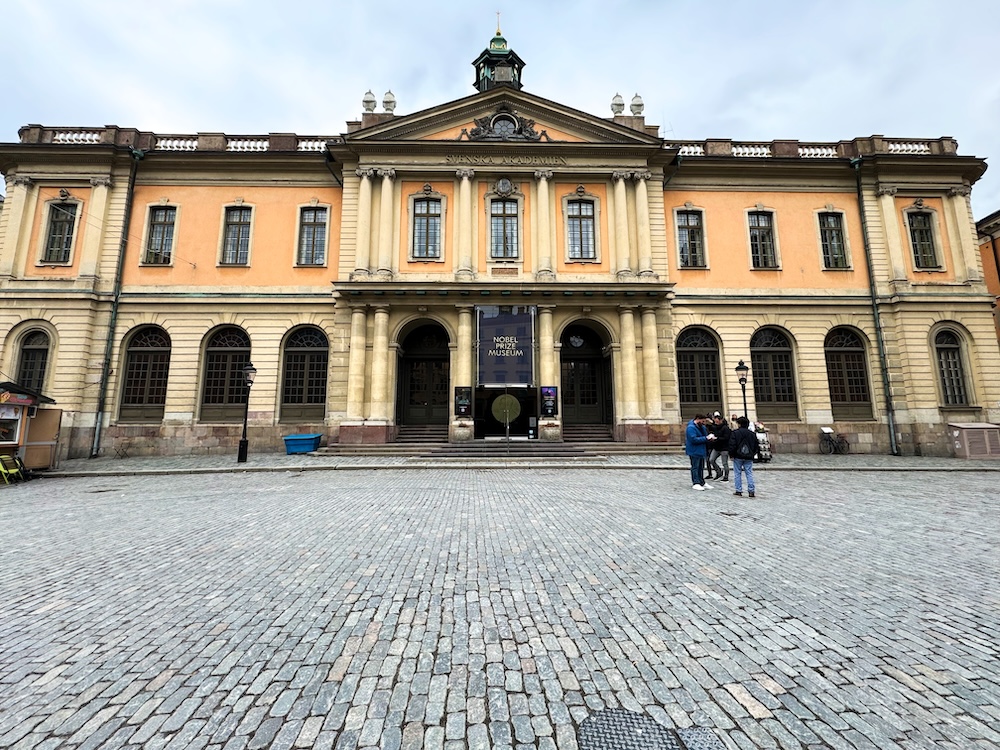 Exterior of the Nobel Prize Museum