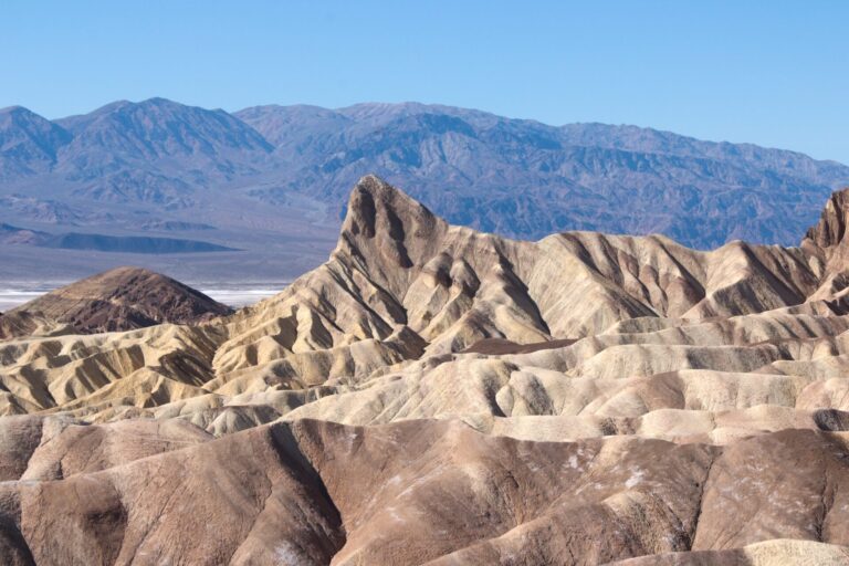 Zabriske Point at Death Valley National Park