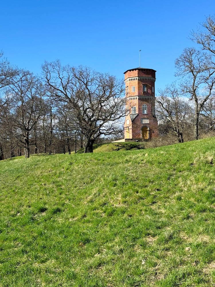 Tower on the grounds of Drottningholm Slott