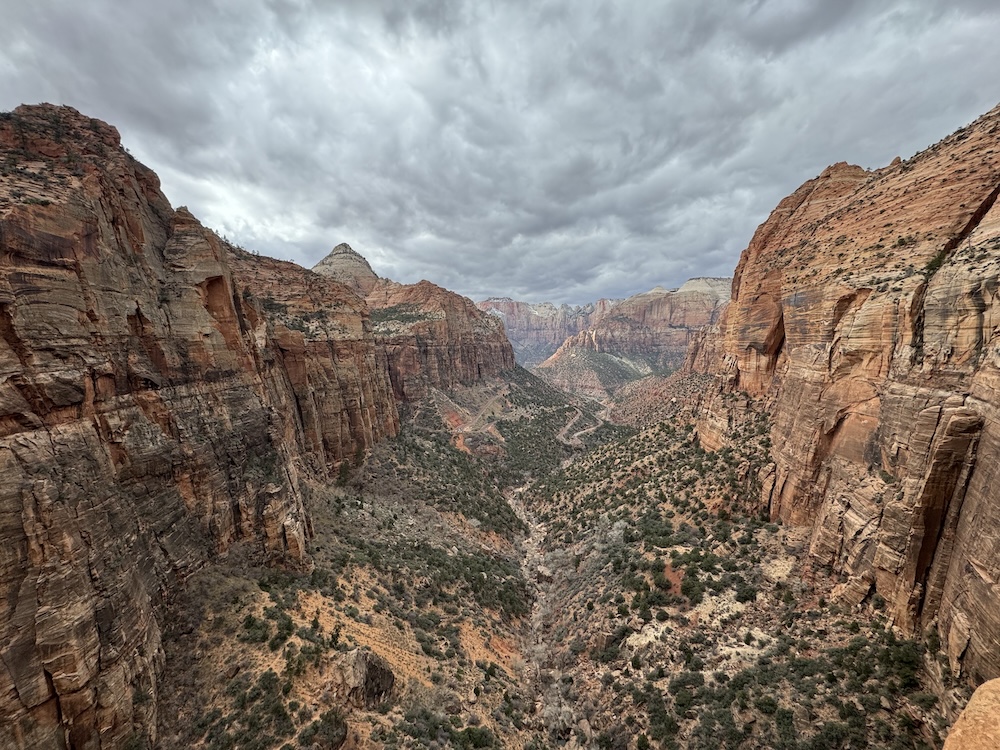 Canyon Overlook Trail at Zion National Park