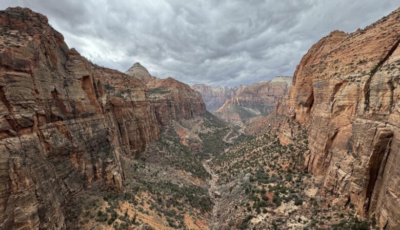 Canyon Overlook Trail at Zion National Park