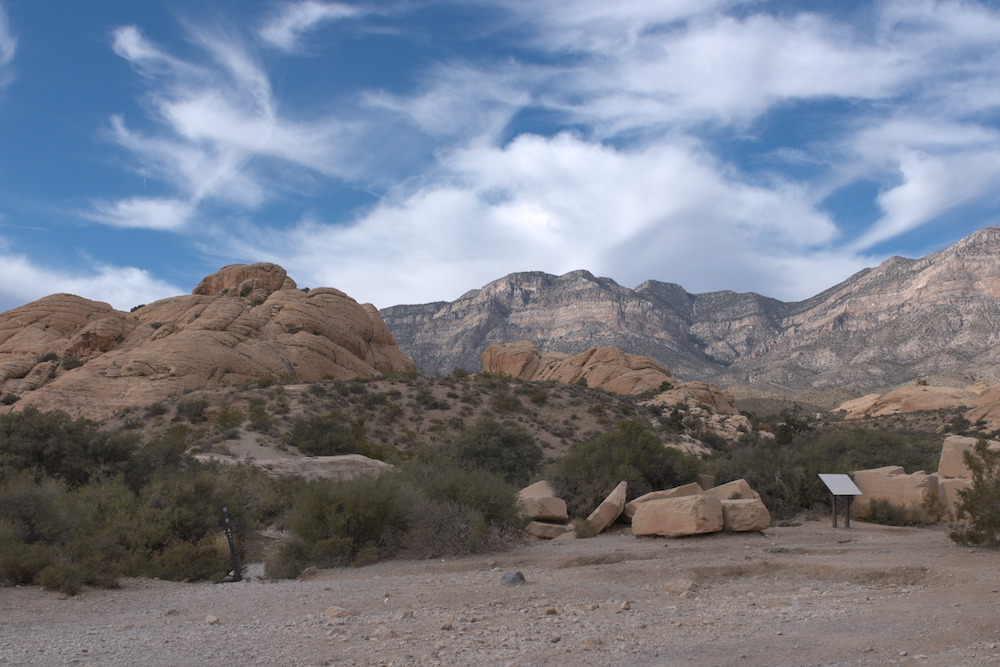 Scenery at Red Rock Canyon National Monument