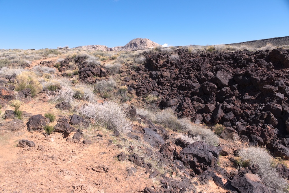 Lava rocks at Snow Canyon State Park