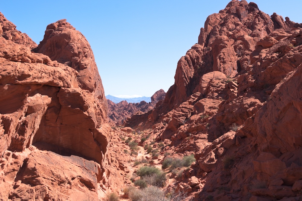 Rainbow Vista Trail at Valley of Fire State Park