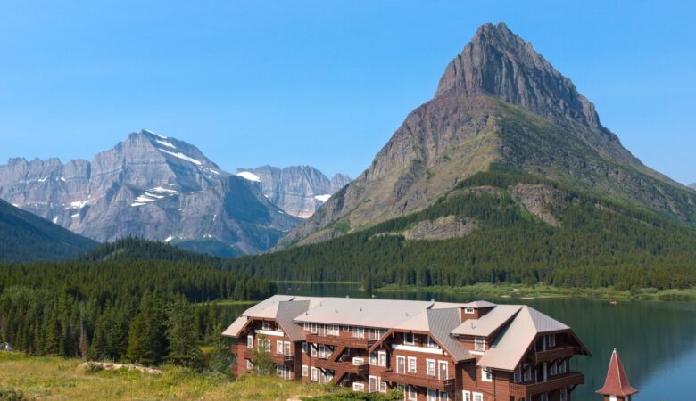 Scenery around the Many Glacier Hotel