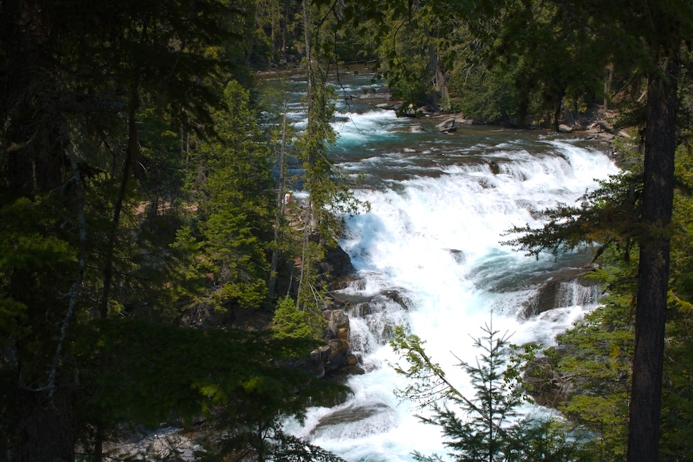 McDonald Falls at Glacier National Park