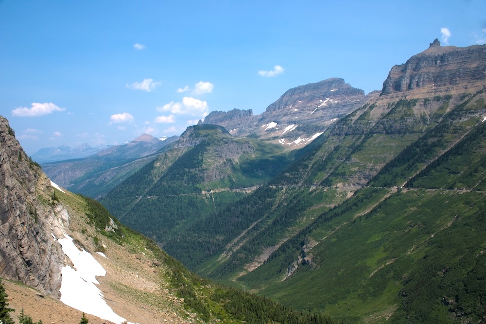 Oberlin Bend at Glacier National Park