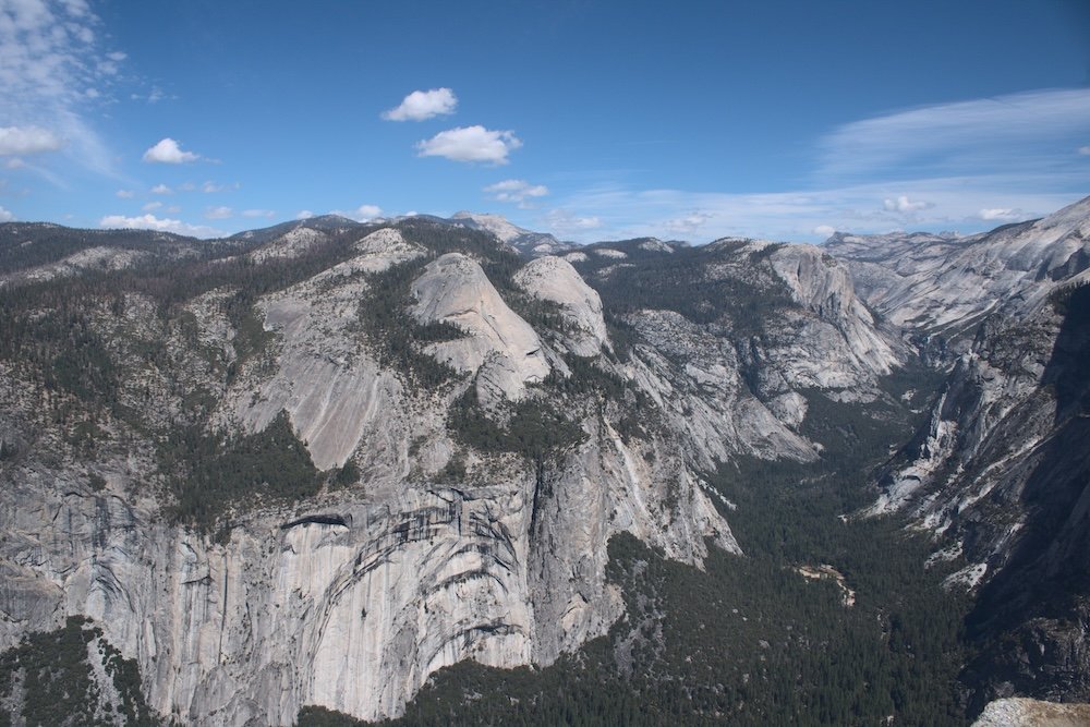 Glacier Point at Yosemite National Park