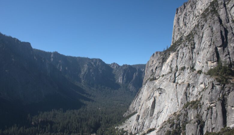 View from Columbia Rock at Yosemite National Park