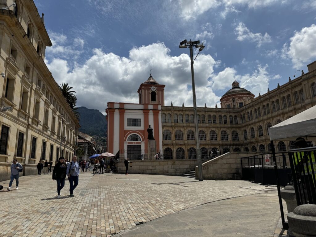 Square in Bogotá, Colombia