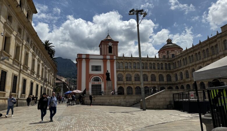 Square in Bogotá, Colombia