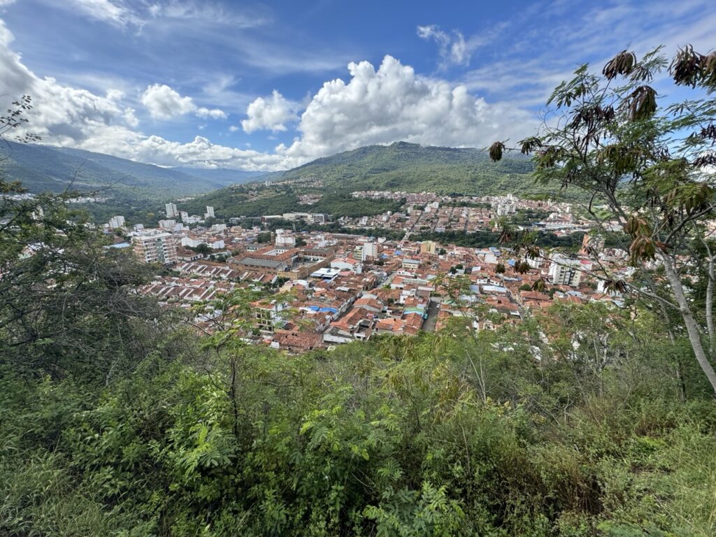 View from La Gruta in San Gil