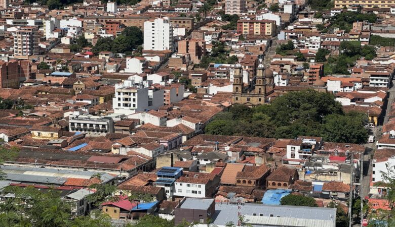 View of San Gil, Colombia