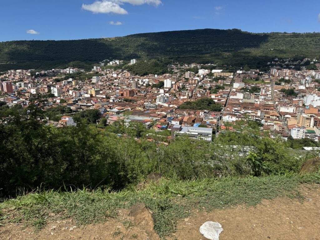 View of San Gil from the Cross