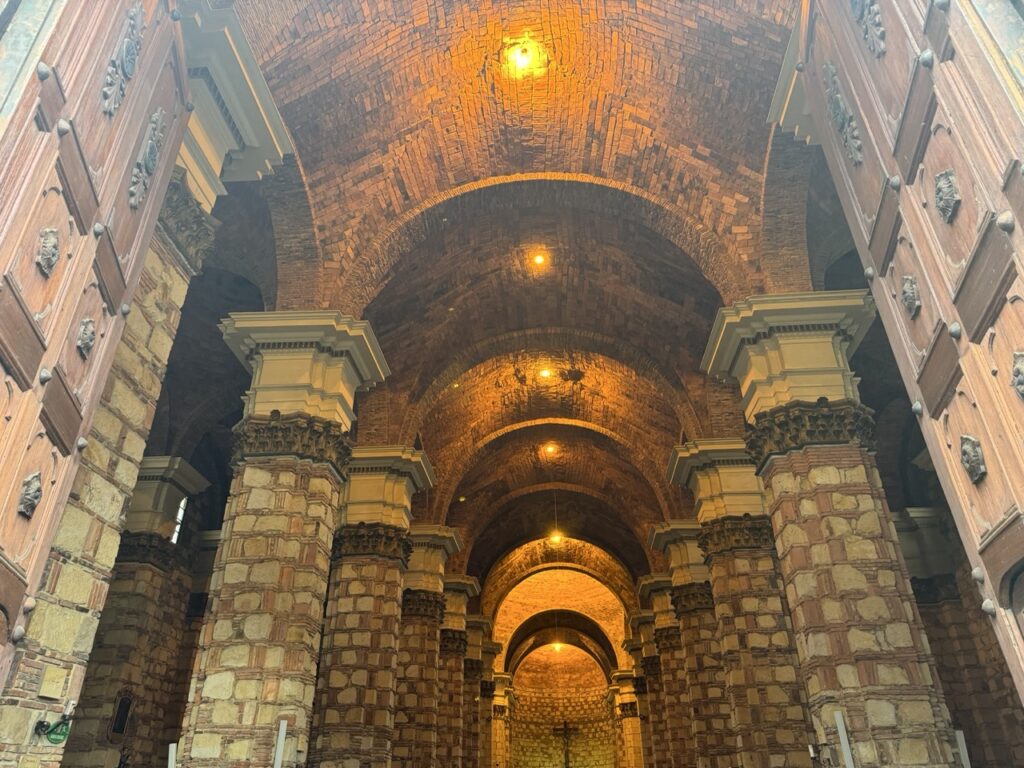 Inside Zipaquira Cathedral