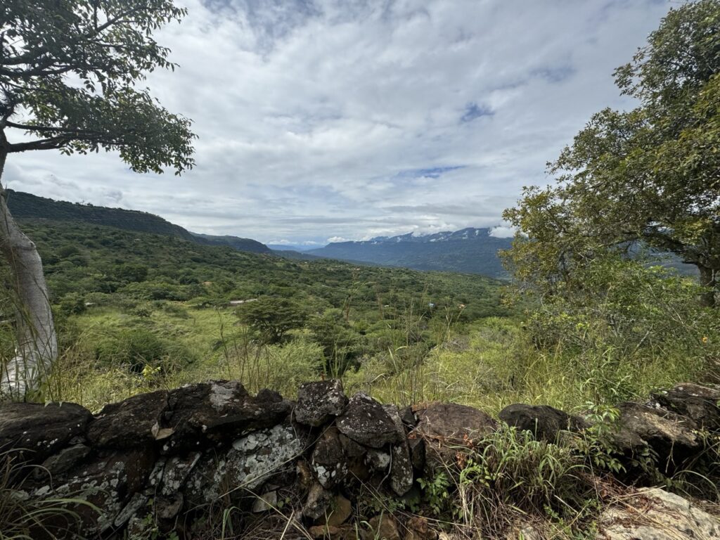 Mountain views along Camino Real