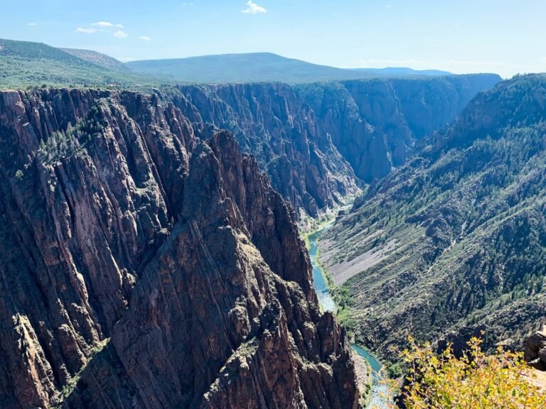 Pulpit Rock Overlook at Black Canyon of the Gunnison