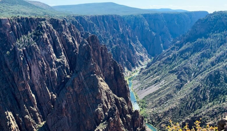 Pulpit Rock Overlook at Black Canyon of the Gunnison