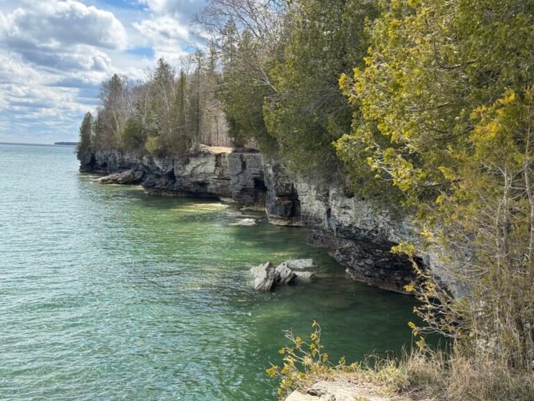 Cave Point County Park in Door County