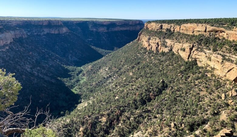 Soda Canyon Overlook Trail at Mesa Verde National Park