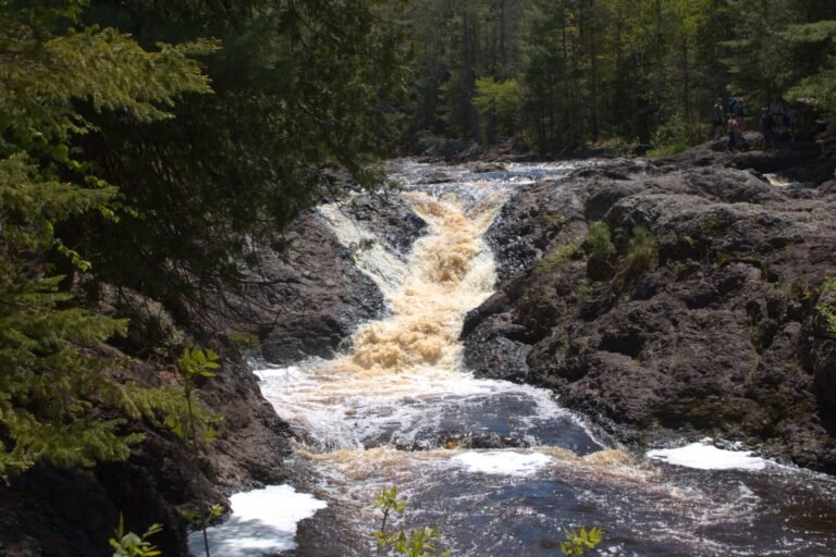 Waterfall at Amnicon Falls State Park