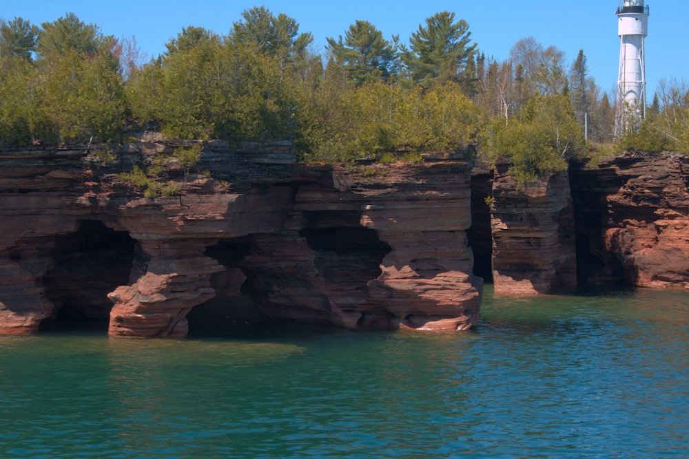 Devil's Island Sea Caves