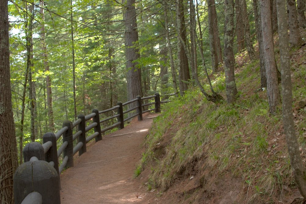 Doughboy Trail at Copper Falls State Park