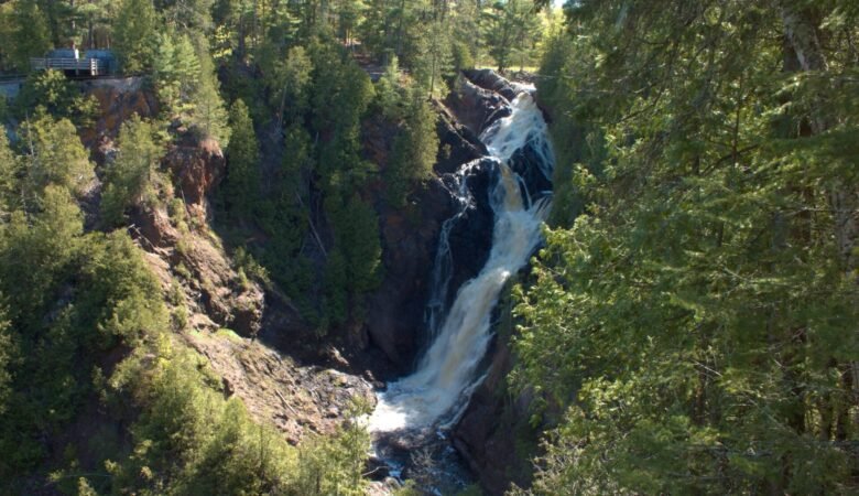 Big Manitou Falls at Pattison State Park