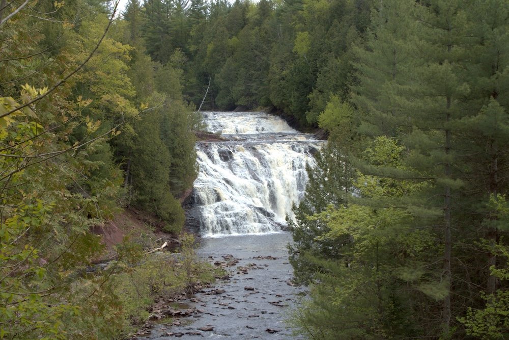 Potato River Falls from the Southern Viewpoint