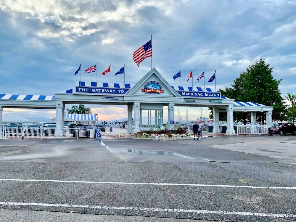 Shepler's Ferry Terminal in Mackinac City
