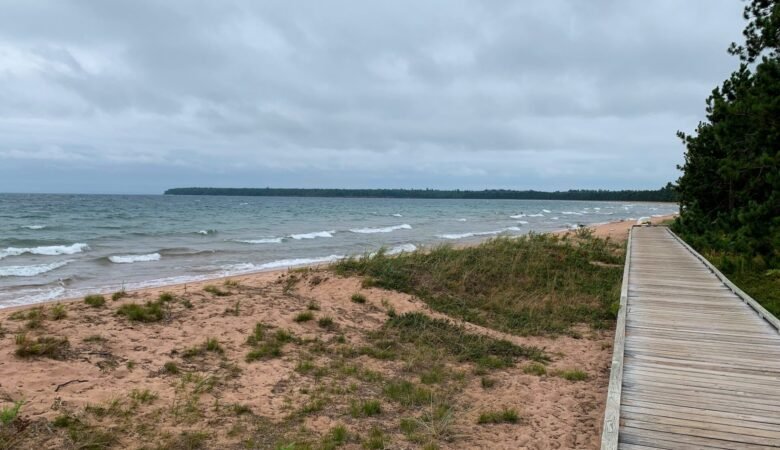 Beach on Madeline Island