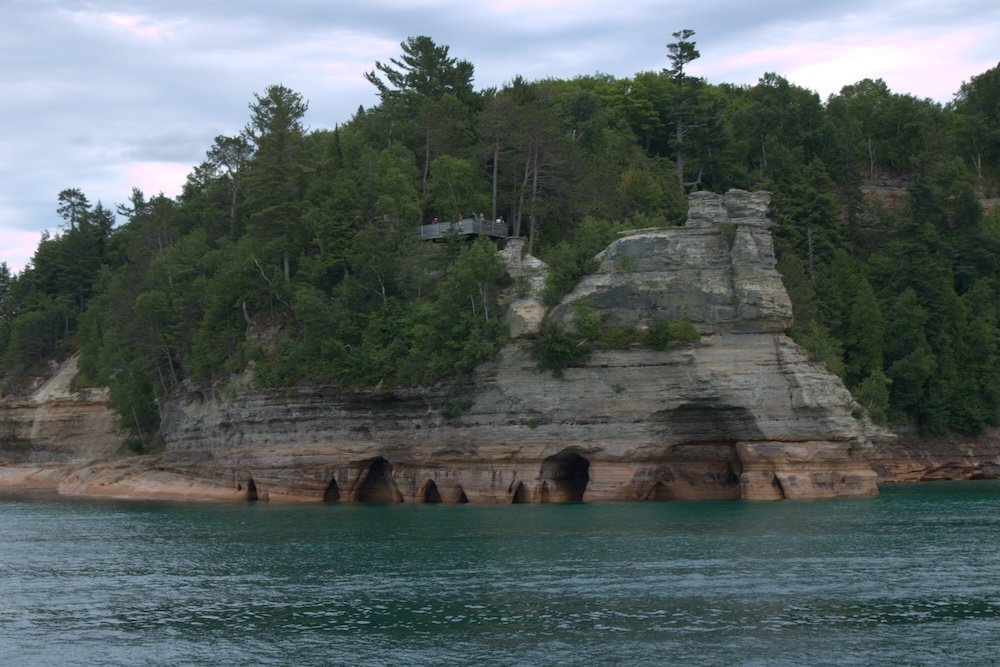 Cave of All Colors at Pictured Rocks National Lakeshore
