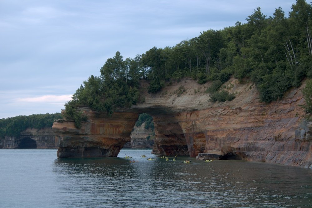Lover's Leap at Pictured Rocks National Lakeshore