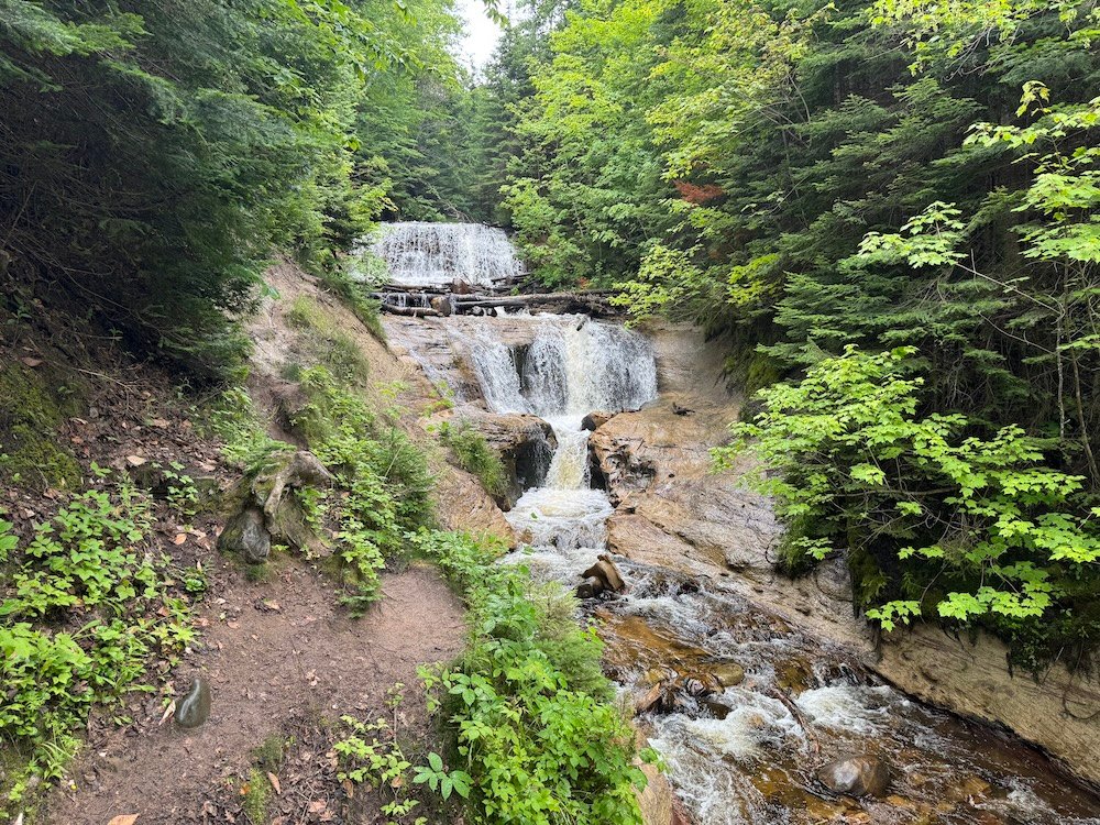 Sable Falls at Pictured Rocks National Lakeshore