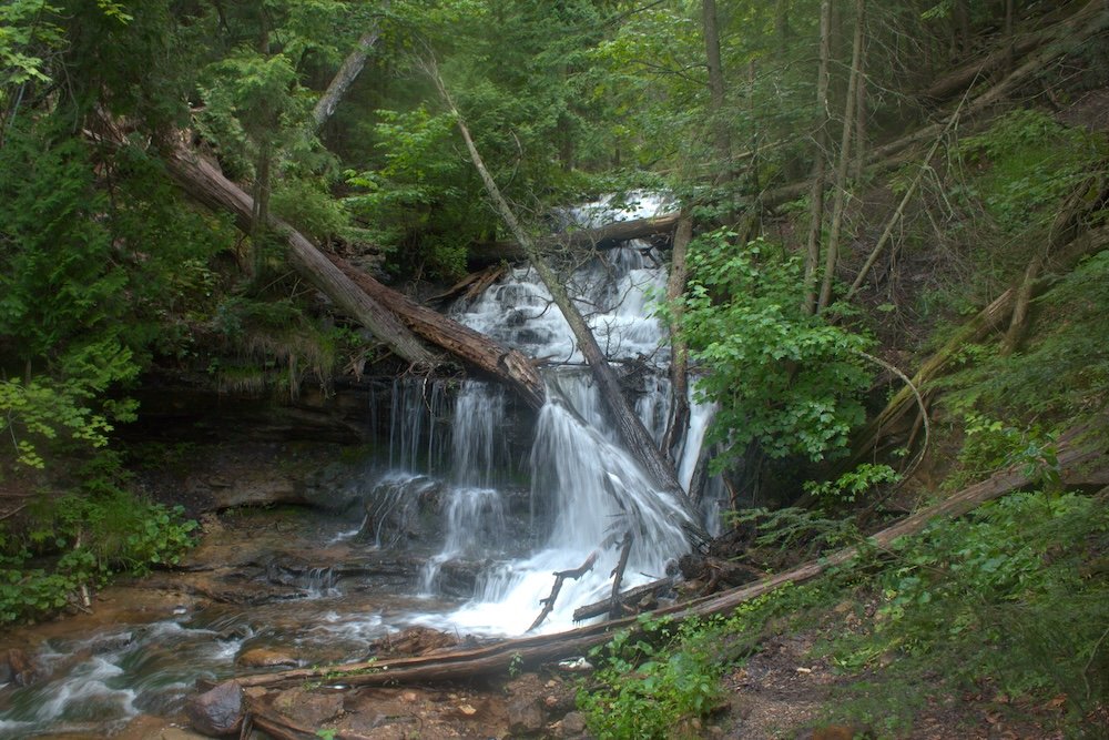 Wagner Falls near Munising Michigan