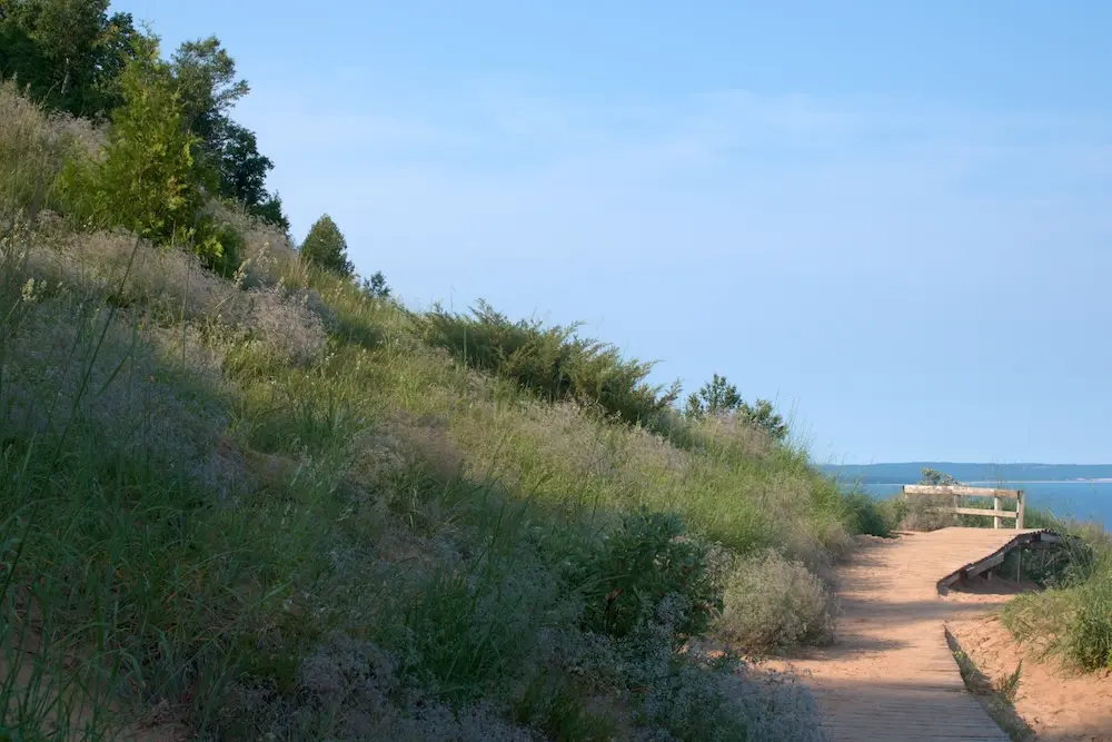 Empire Bluffs Trail at Sleeping Bear Dunes