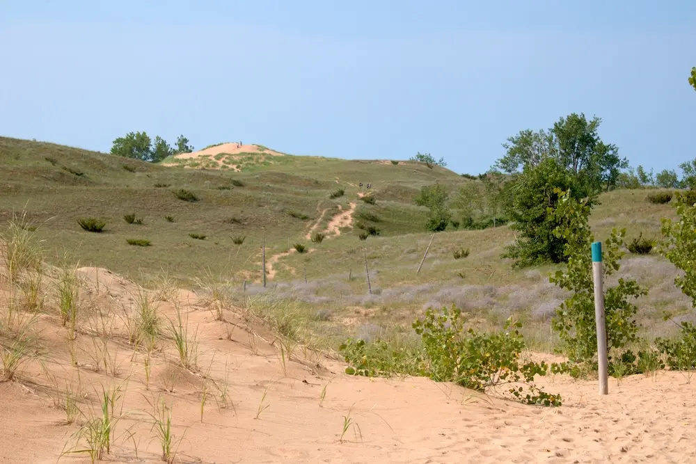 Sleeping Bear Point Trail at Sleeping Bear Dunes