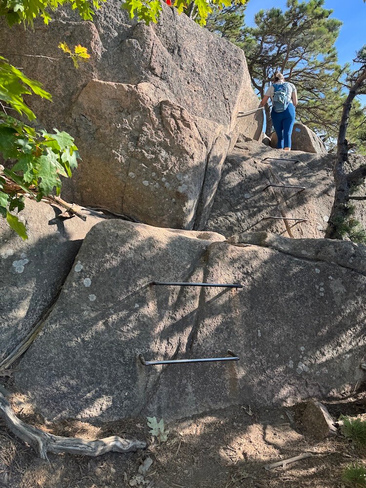 Beehive Trail at Acadia National Park