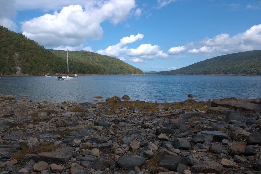 Valley Cove along the Flying Mountain Trail at Acadia National Park