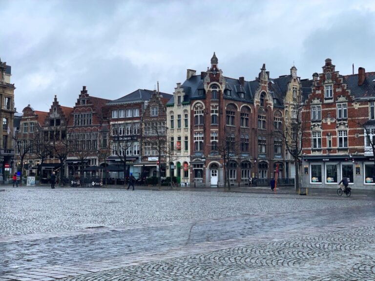 Main square in Ghent, Belgium