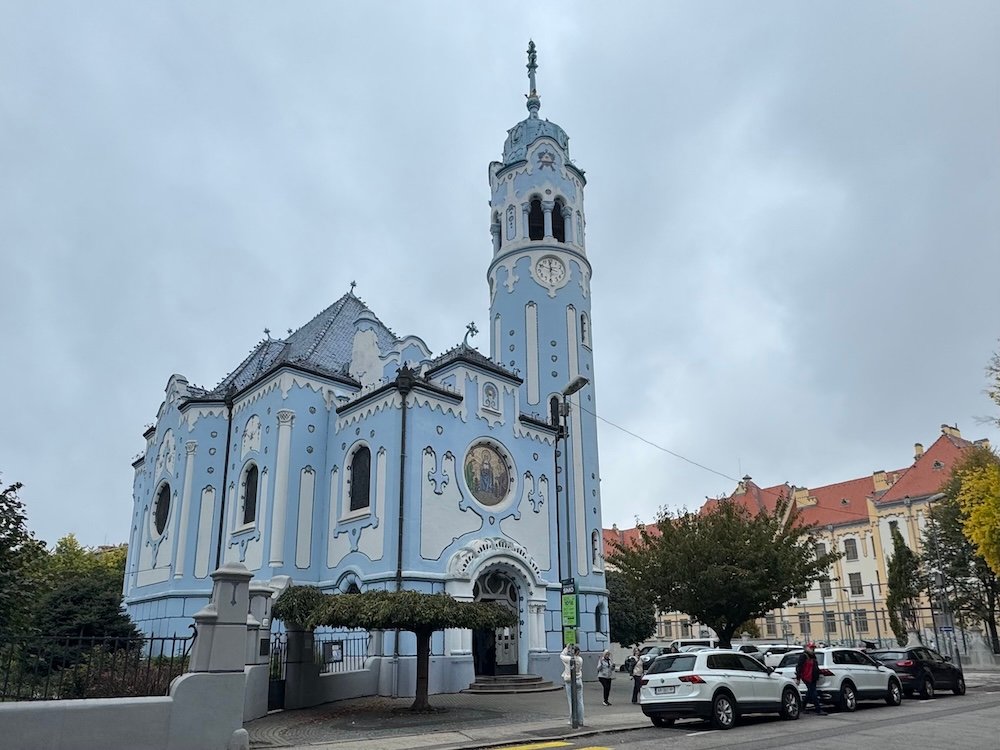 Bratislava Blue Church