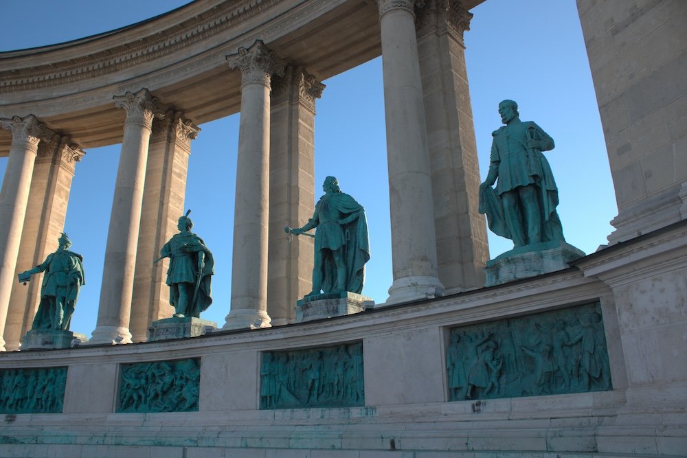 Hero's Square in Budapest