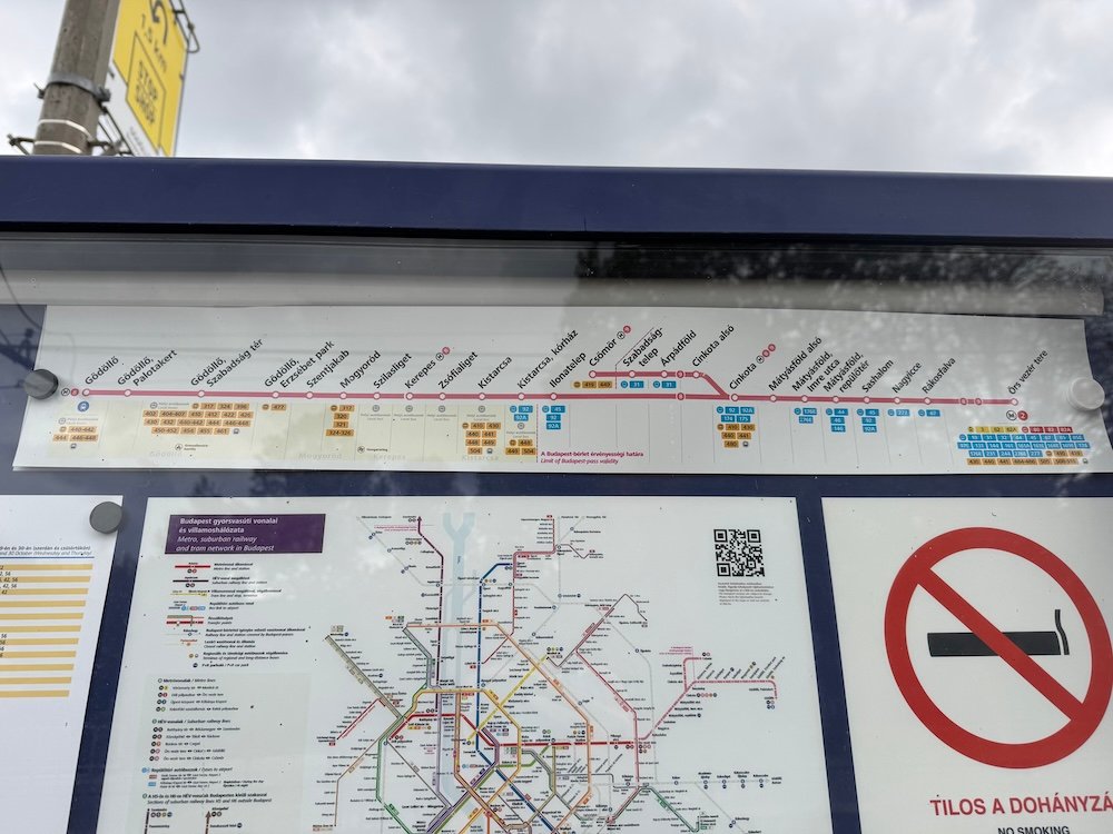 Budapest Transport Sign