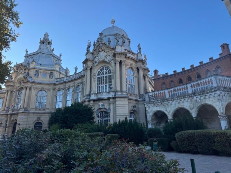 Vajdahunyad Castle in Budapest City Park