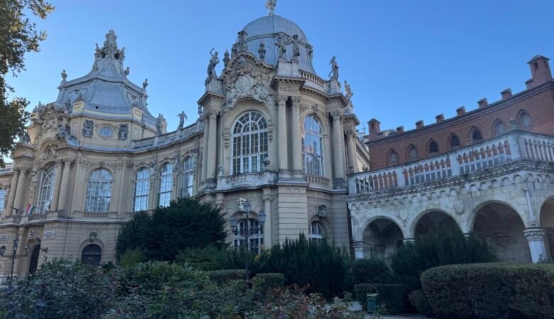 Vajdahunyad Castle in Budapest City Park