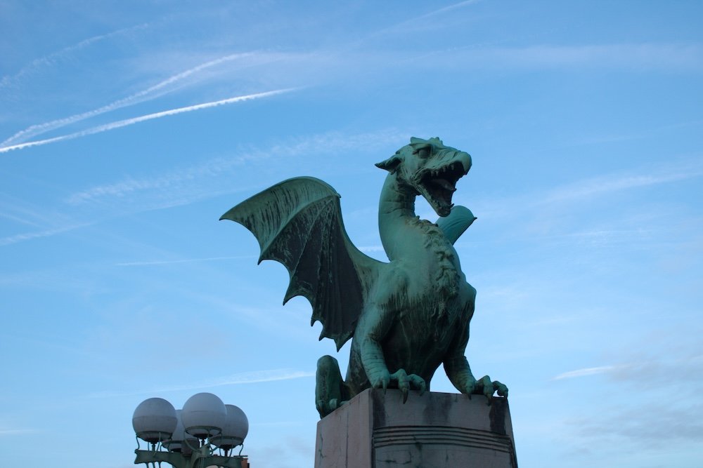 Dragon Bridge in Ljubljana